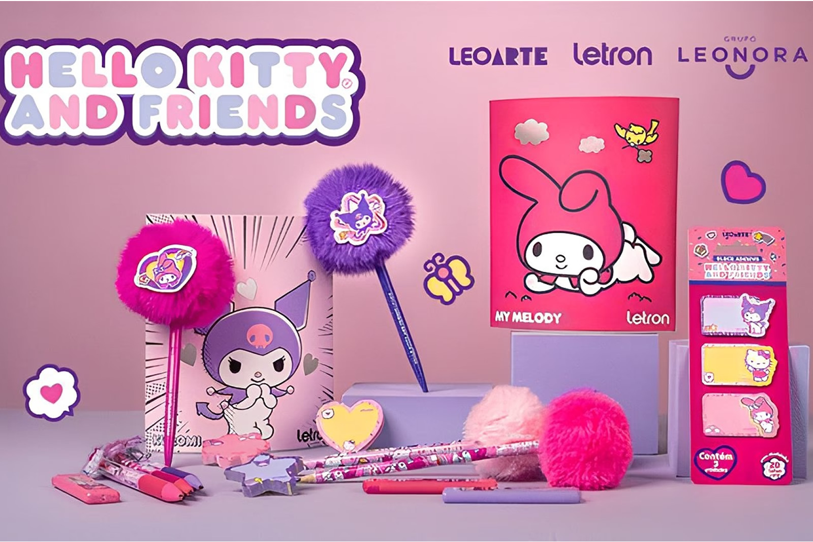 Hello Kitty + Letron: a collab que une fofura e tecnologia