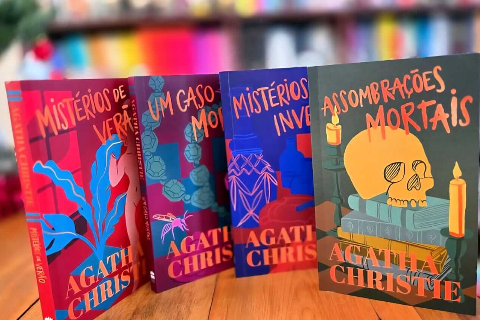 Agatha Christie chega com edições exclusivas na Livraria Leitura